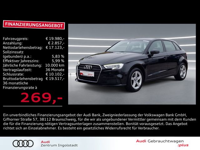 Audi A3 Sportback 30 g-tron S tronic NAVI 2xPDC GRA