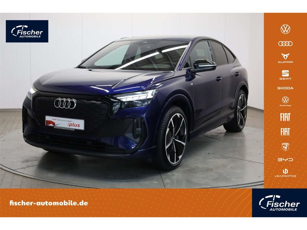 Audi Q4 e-tron Sportback S line 55 qu. AHK/21''/P-Dac
