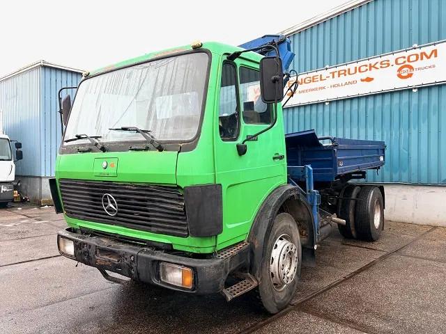 Mercedes-Benz 1617 C 4x2 KIPPER WITH CRANE (6-CILINDER ENGINE 