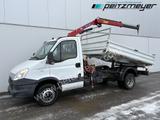 Iveco Daily 70C17 Meiller + HMF 340 K1 Kran  - Iveco Daily 70c