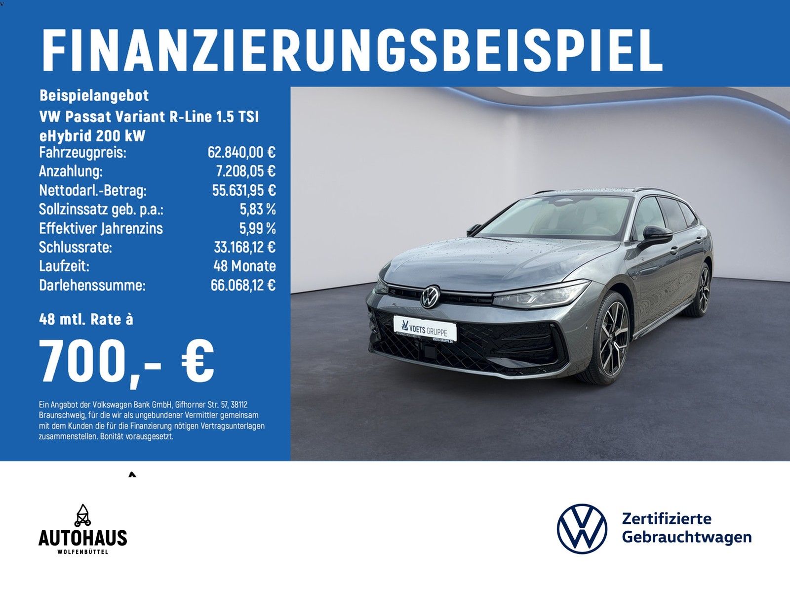 Volkswagen Passat Variant R-Line 1.5 TSI eHybrid 200 kW
