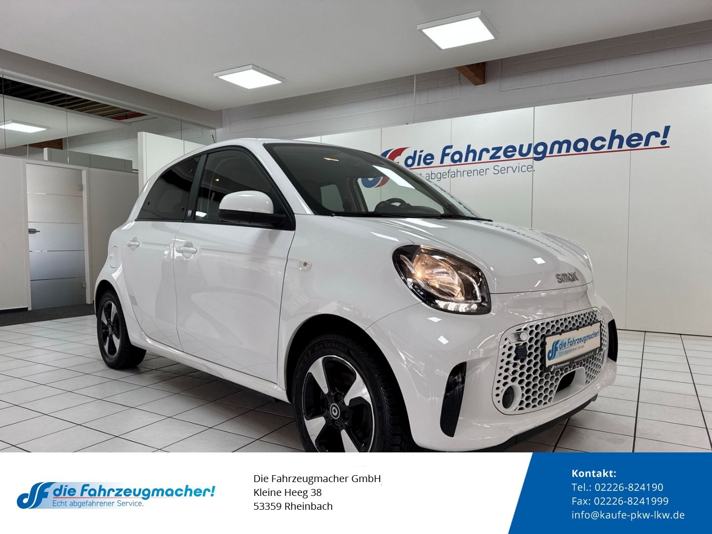 Fahrzeugabbildung Smart forfour electric drive EQ Klimaautom DAB Notbrem