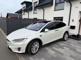 Tesla Model X neuer100D Folie Perlweiß Matt Metallic 