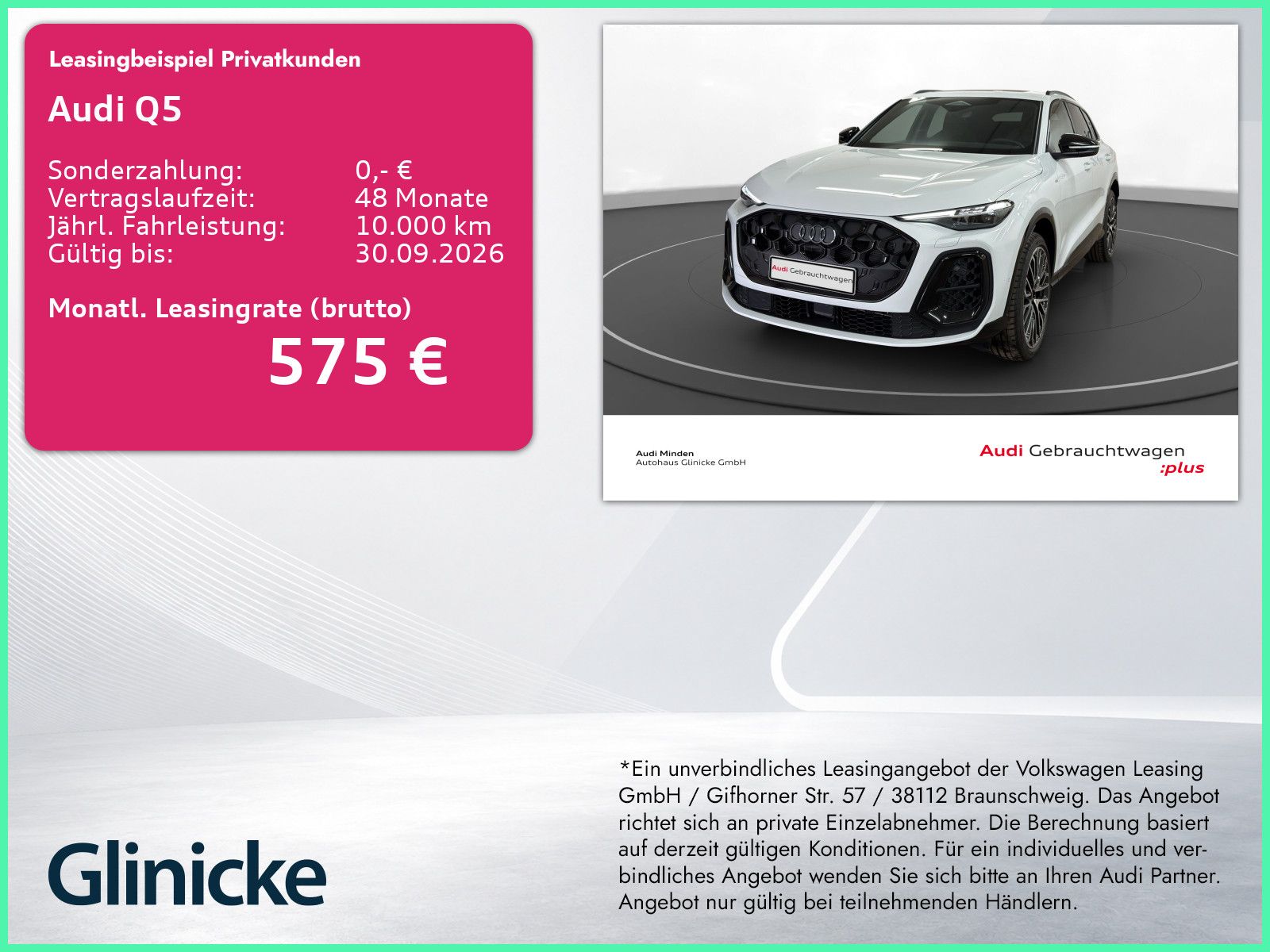 Audi Q5 40 TFSI S line edition one AHK Pano LM 21" 36