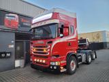 Scania R520 V8 LB6X2MNA Topline manual retader steel/ai - Scania V8 topline