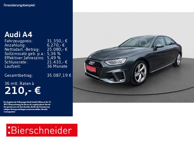 Audi A4 Lim 35 TFSI S-Line AHK LED CAM ACC NAVI 18