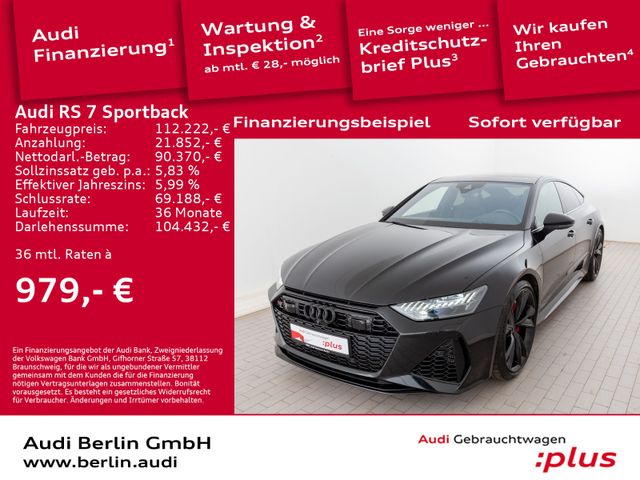 Audi RS 7 Sportback tiptr. STDHZG 360°K MATRIX PANO