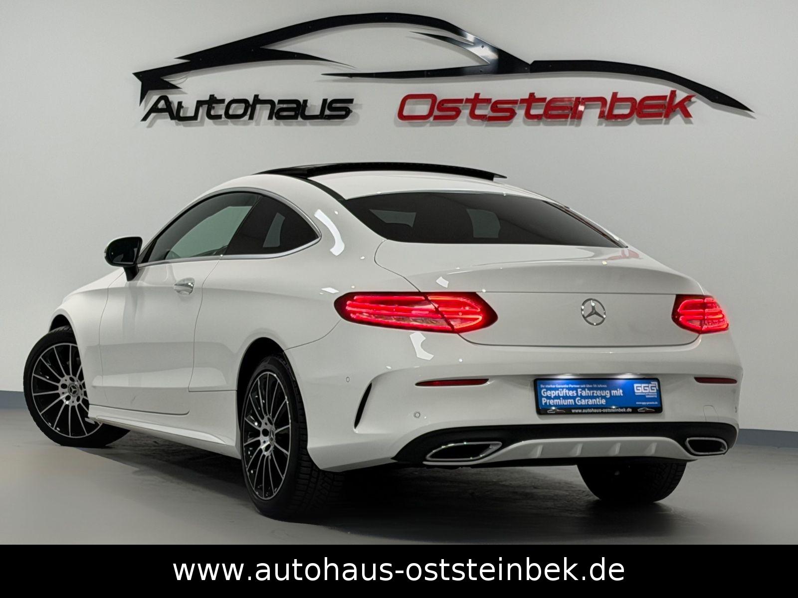 Mercedes-Benz C 220 d COUPE/AMG-LINE/PANO/KEY-LESS/BURMESTER/