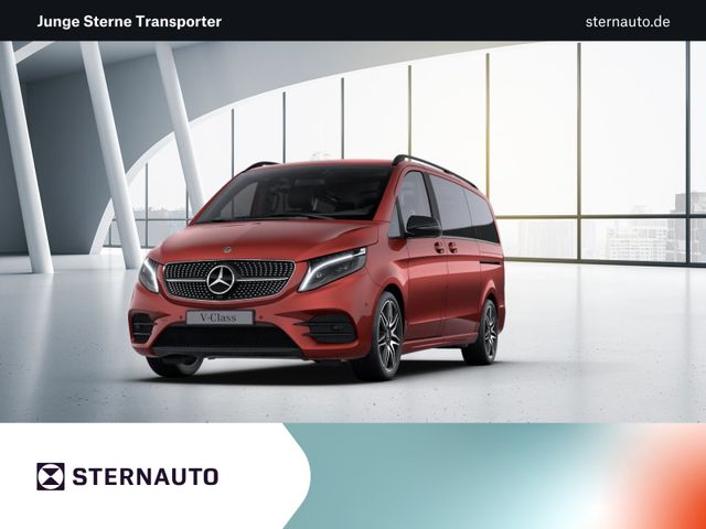 MERCEDES-BENZ V300d 4M AMG Lang DISTR LED AHK Pano Standhzg Bu