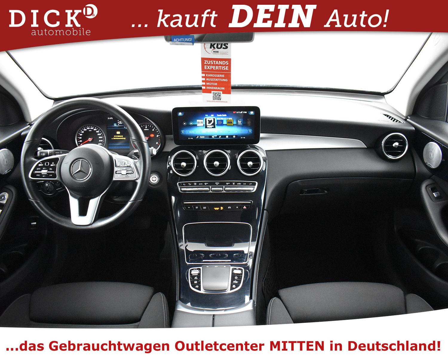MERCEDES-BENZ GLC 200d 4M BURMEST+STANDHZ+AHK+LED+ACC+SHZ+19" - Image 11