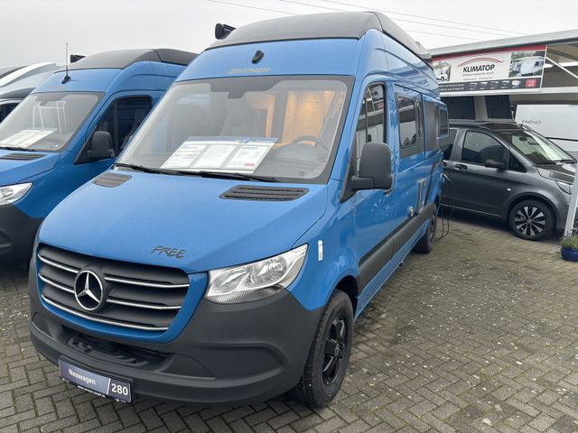 HYMER / ERIBA / HYMERCAR Free S Blue Evolution 600 AHK+Truma EH