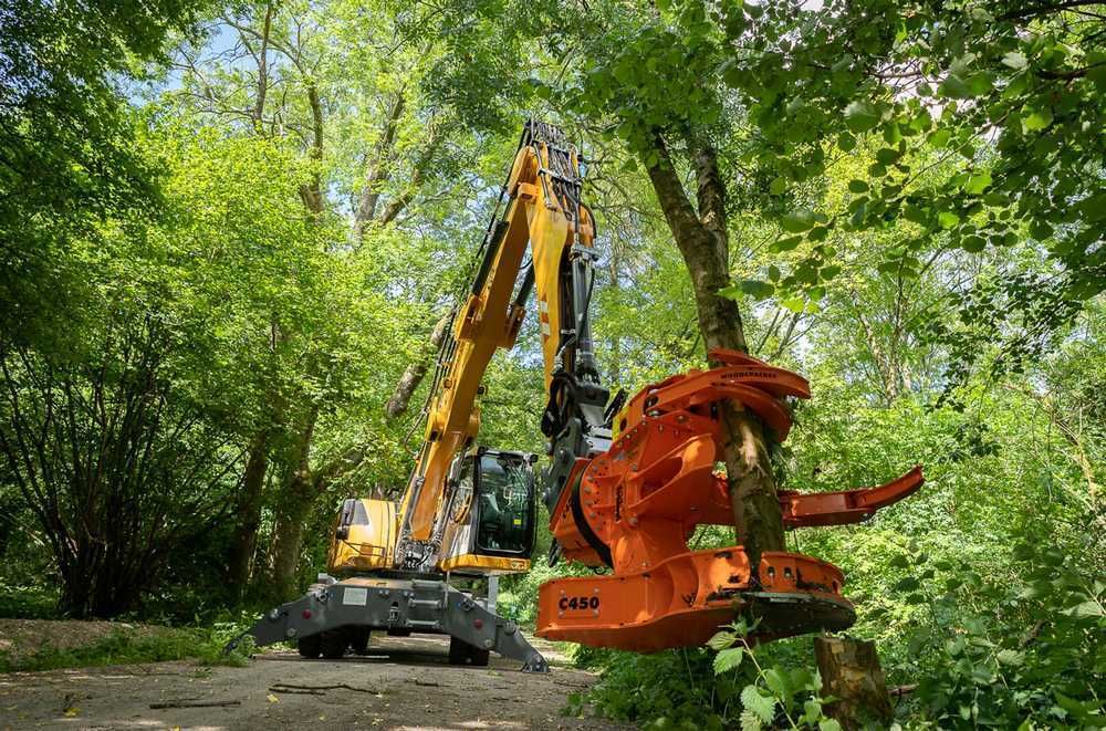 Fahrzeugabbildung Andere Westtech Woodcracker C450 Fällgreifer Baumschere