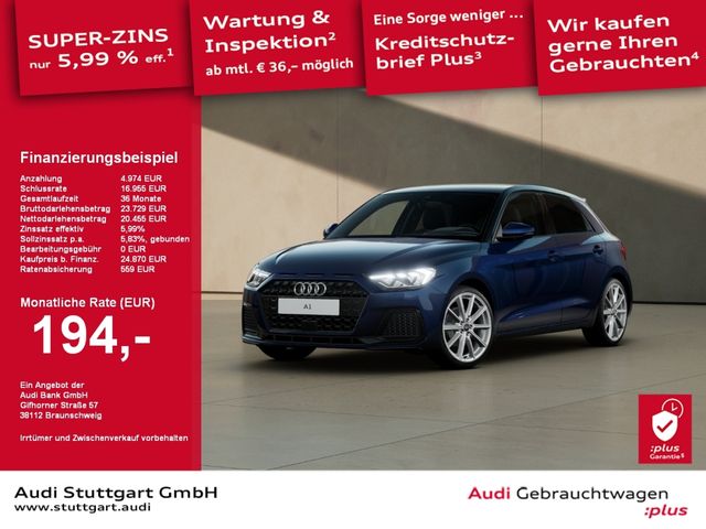 Audi A1 Sportback Advanced 30 TFSI S tronic SHZ SONOS