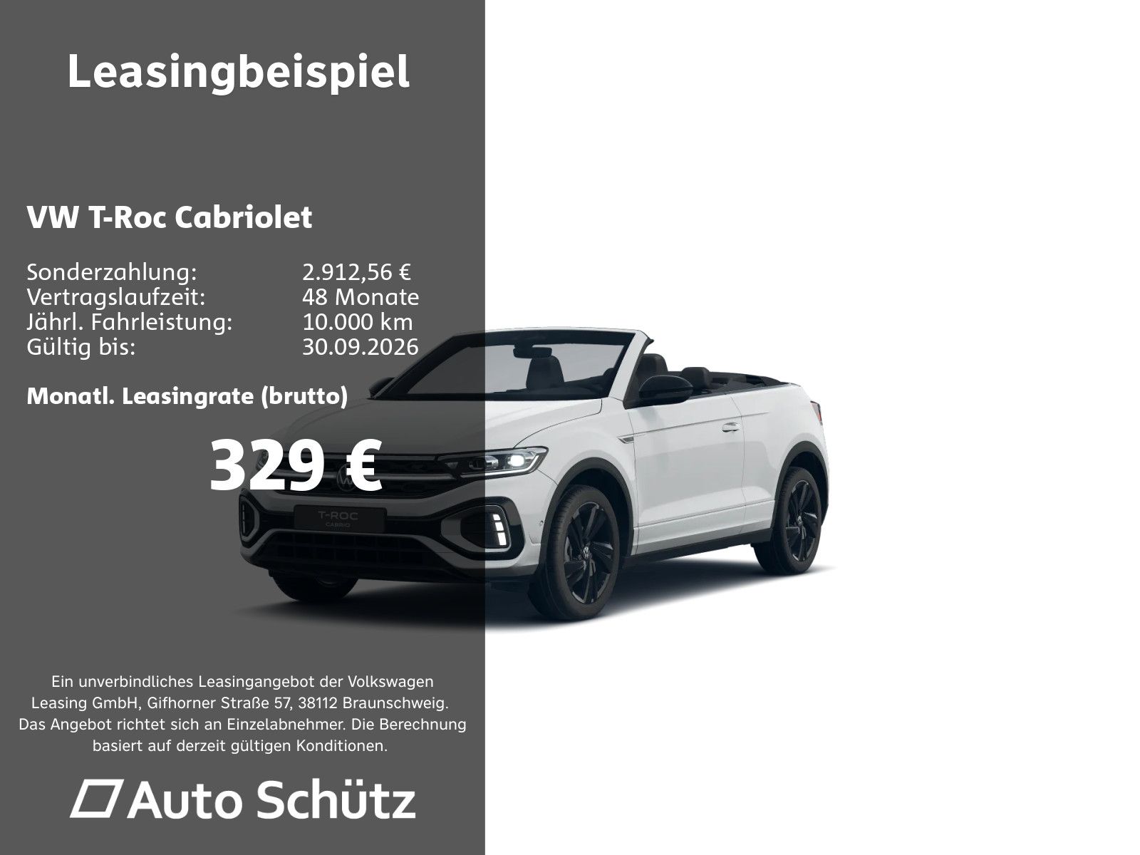 Volkswagen T-Roc Cabriolet R-Line 1.5 l TSI *AHK*IQ.DRIVE*I