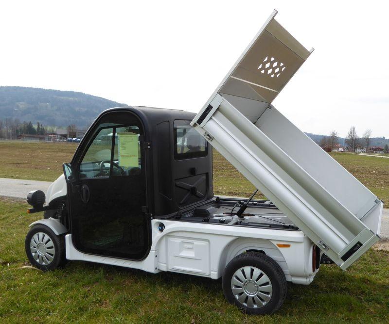 Ligier Pulse 4 Pritsche Elektro Kipper Tageszulassung