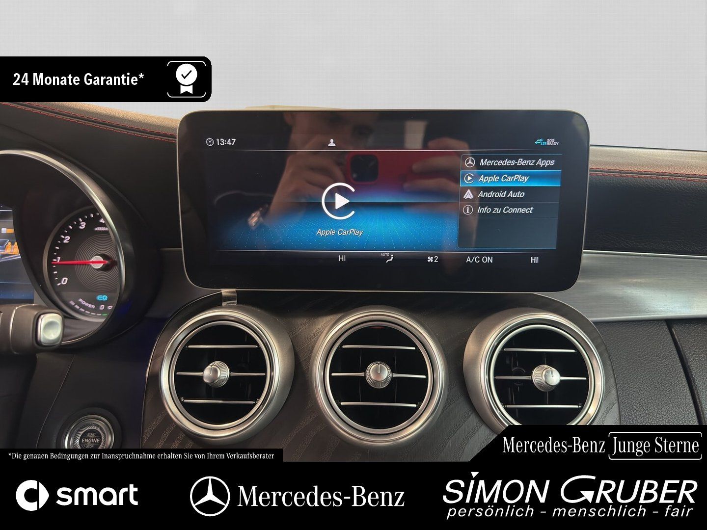 Fahrzeugabbildung Mercedes-Benz C 200 Cabriolet AMG Night Adv Sound 360 AHK