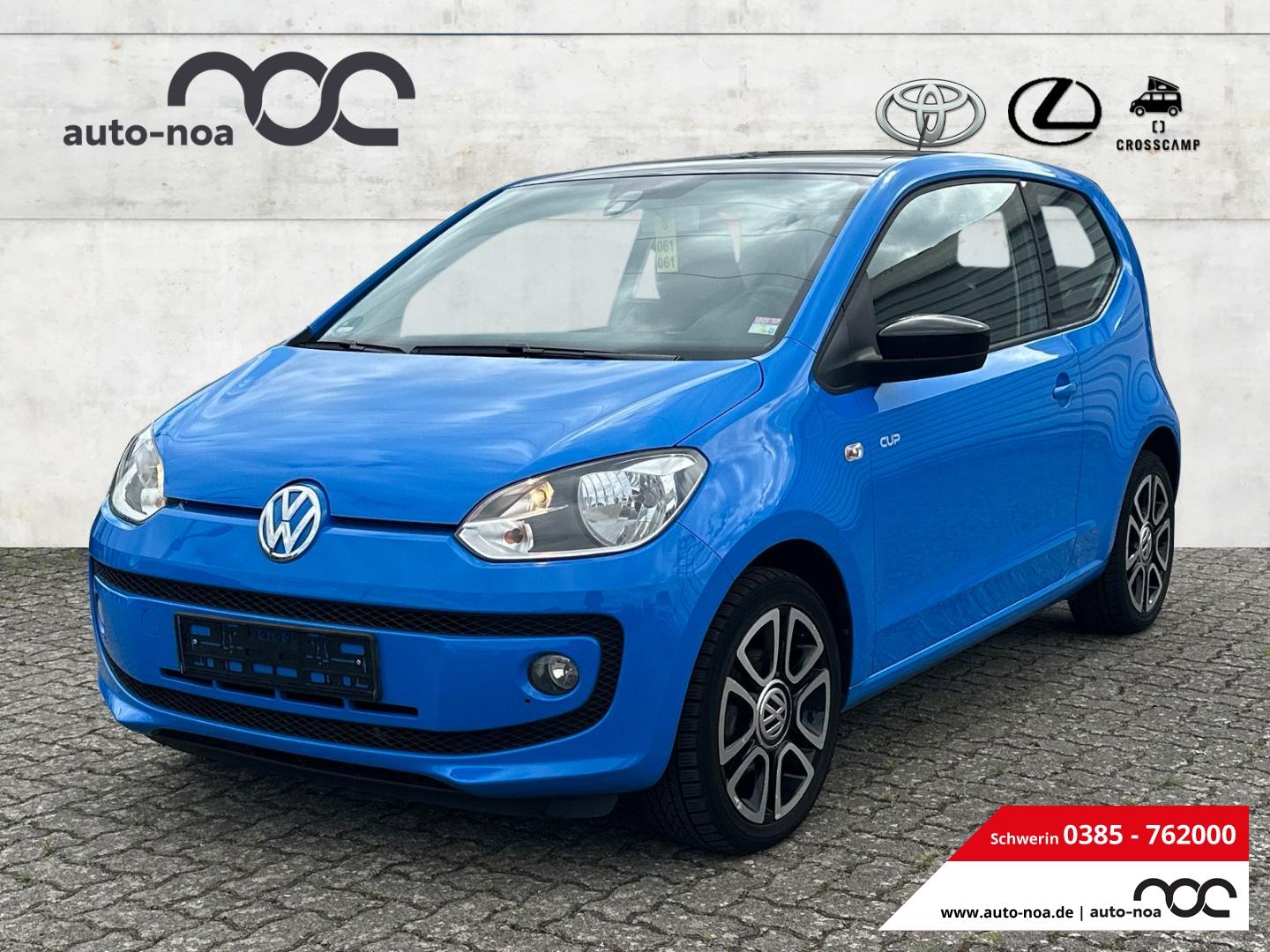 Volkswagen up! cup El. Panodach Navi SD SHZ Notbremsass. Te