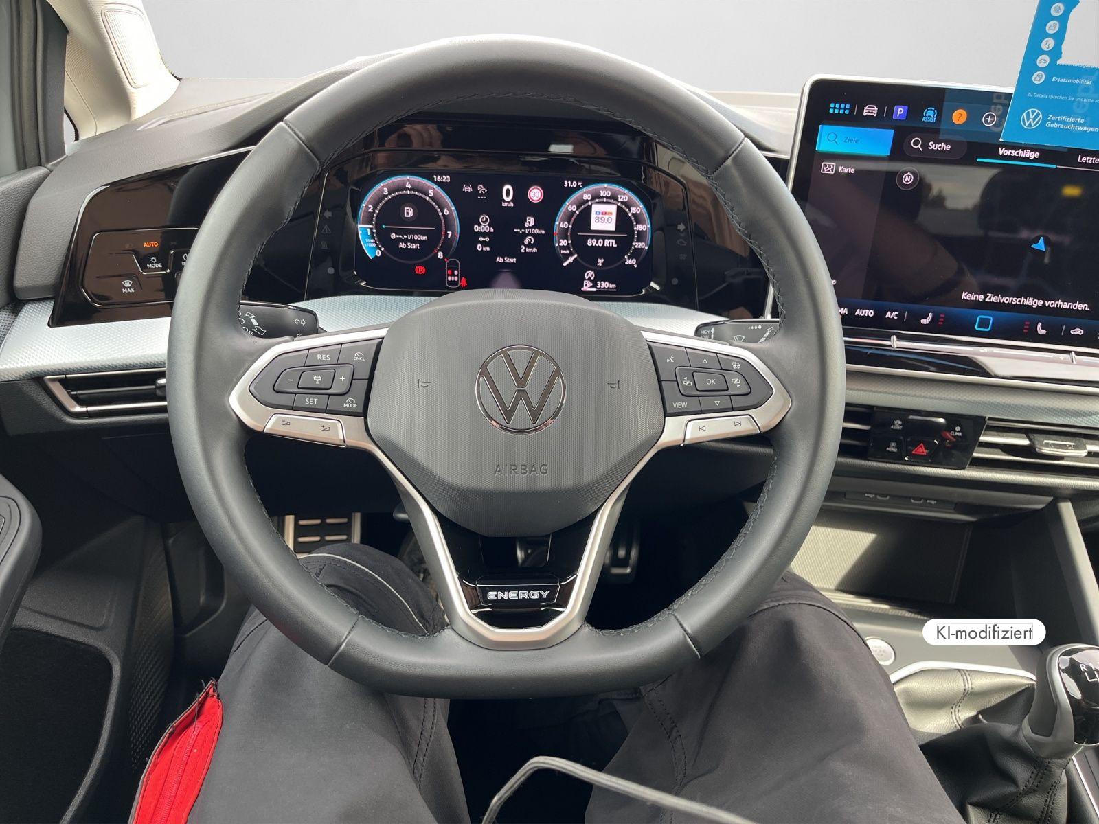 Volkswagen Golf VIII 1,5 TSI Energy NAVI/LED/RFK/Sitzheizun, миниатюра 10