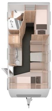 Fahrzeugabbildung Knaus Südwind 500 QDK 60 Years Edition 3er Stockbett