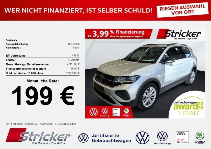 Volkswagen T-Cross Goal 1.0TSI DSG 199,-ohne Anzahlung Navi