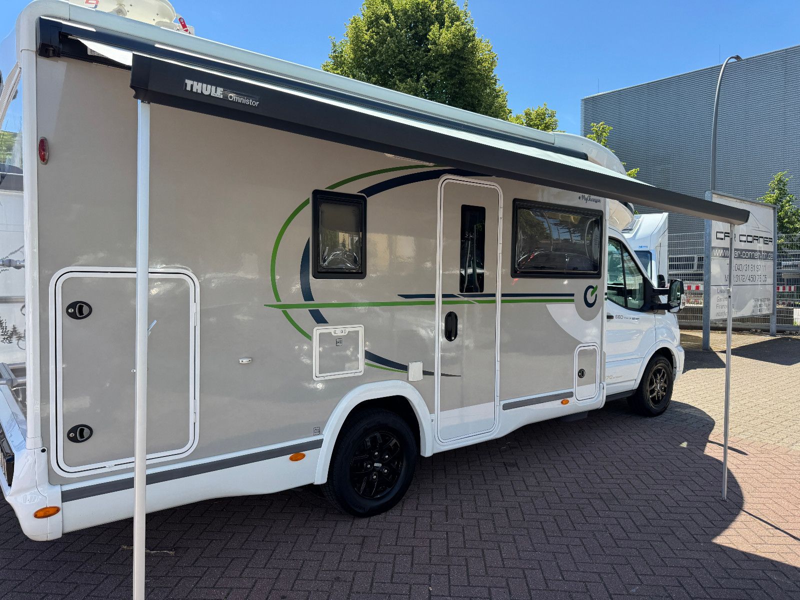 Chausson 660 TITANIUM ULTIMATE AUTOMATIK SOLAR TV SAT HUB
