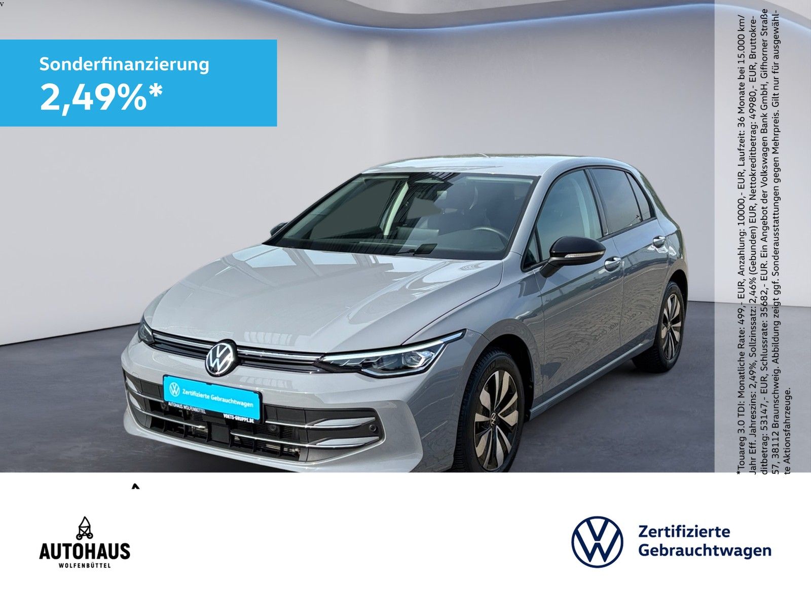 Volkswagen Golf VIII GOAL 1.5 eTSI DSG LED+RearView+AHK