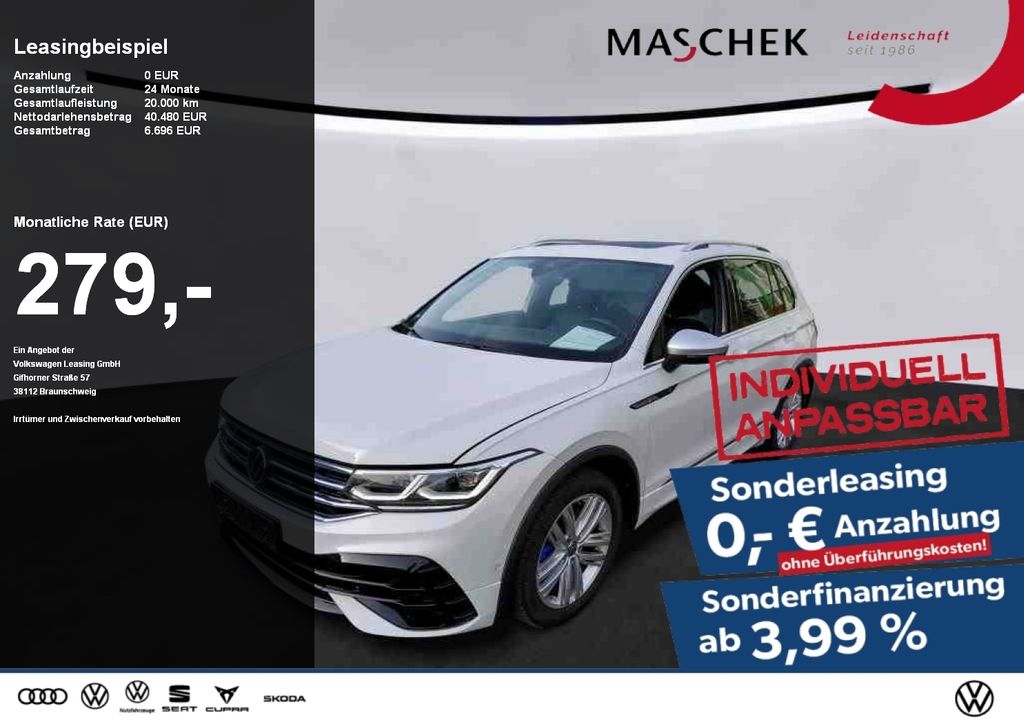 Volkswagen Tiguan R *Sonderleasing* *AKRAPOVIC* Pano Leder