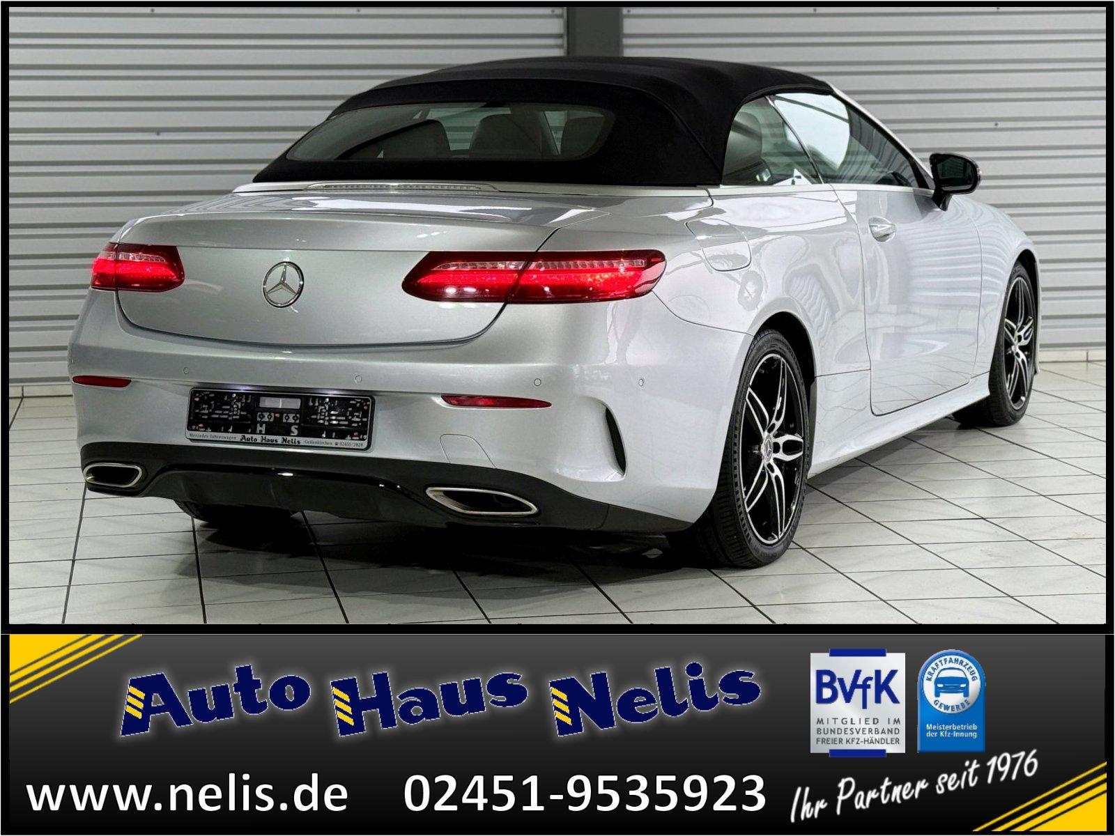 Mercedes-Benz E 200 Cabrio AMG-Line Airscarf Comand-Online Led