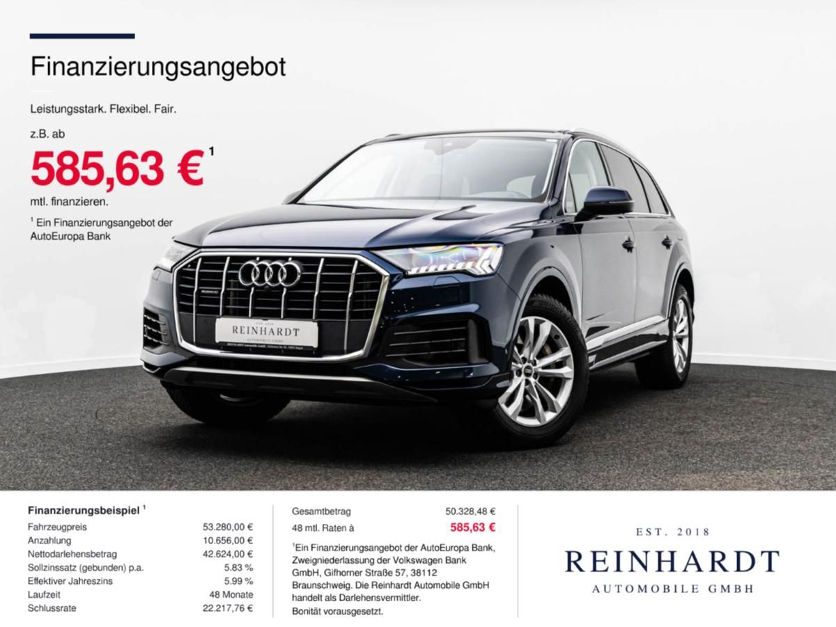 Audi Audi Q7 55TFSIe Q LASER/TEMPOMAT/360°/SIDE/CARPL./