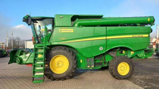 John Deere S785i HM - 710er Bereifung