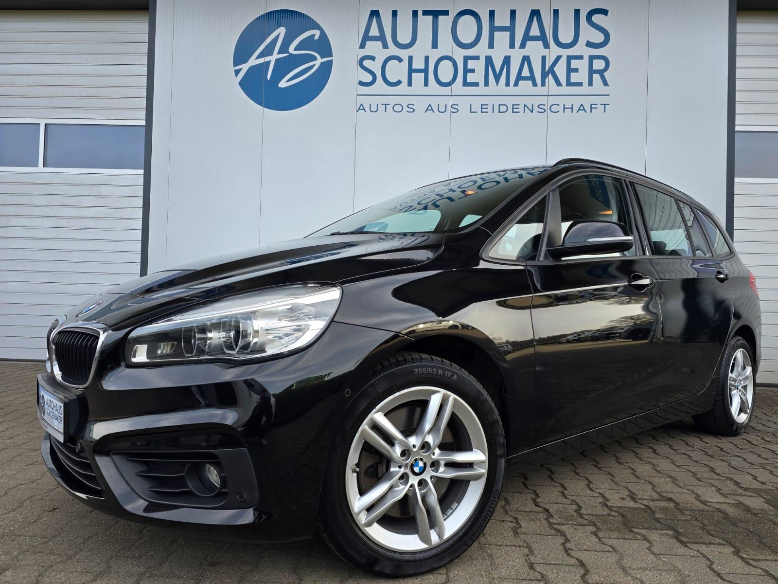 BMW 220d Gran Tourer*Autom,AHK,Navi,LED,SHZ,Tempomat