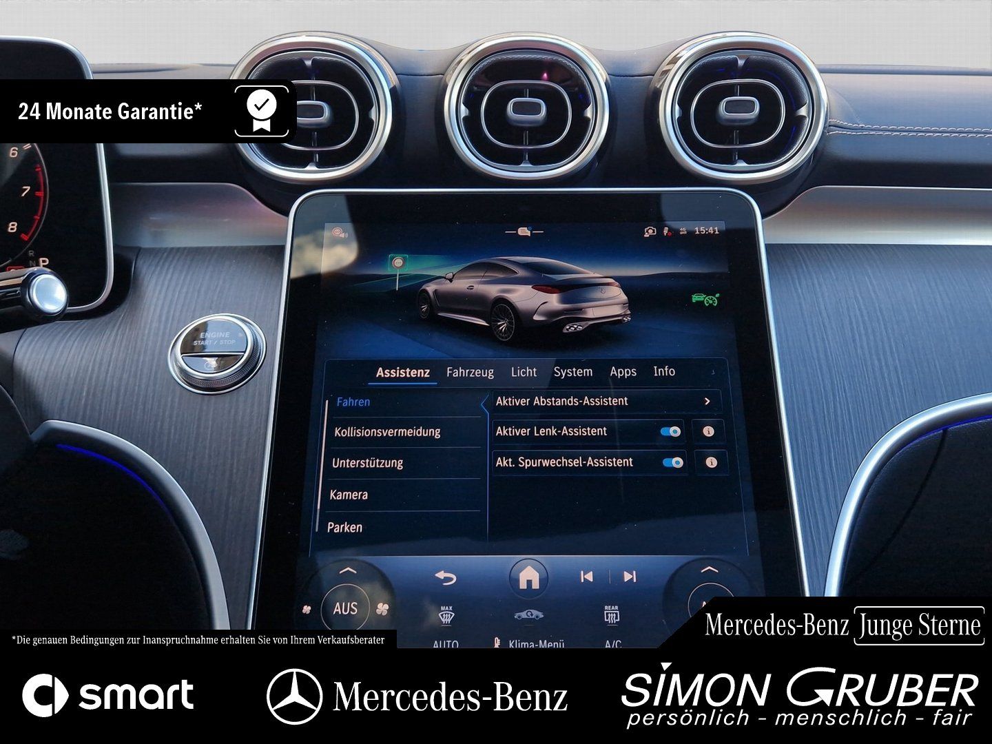 Fahrzeugabbildung Mercedes-Benz CLE 53 4M+ AMG Dyn+ Optik Nappa Sitzklima Driver