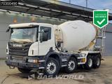 Scania P410 8X4 9m3 Liebherr HTM 904 FL mixer Steelsusp - Scania P410