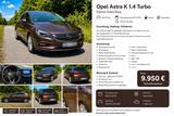 Opel Astra K - Opel Astra mit Benzin-Antrieb: Kleinwagen, Automatik