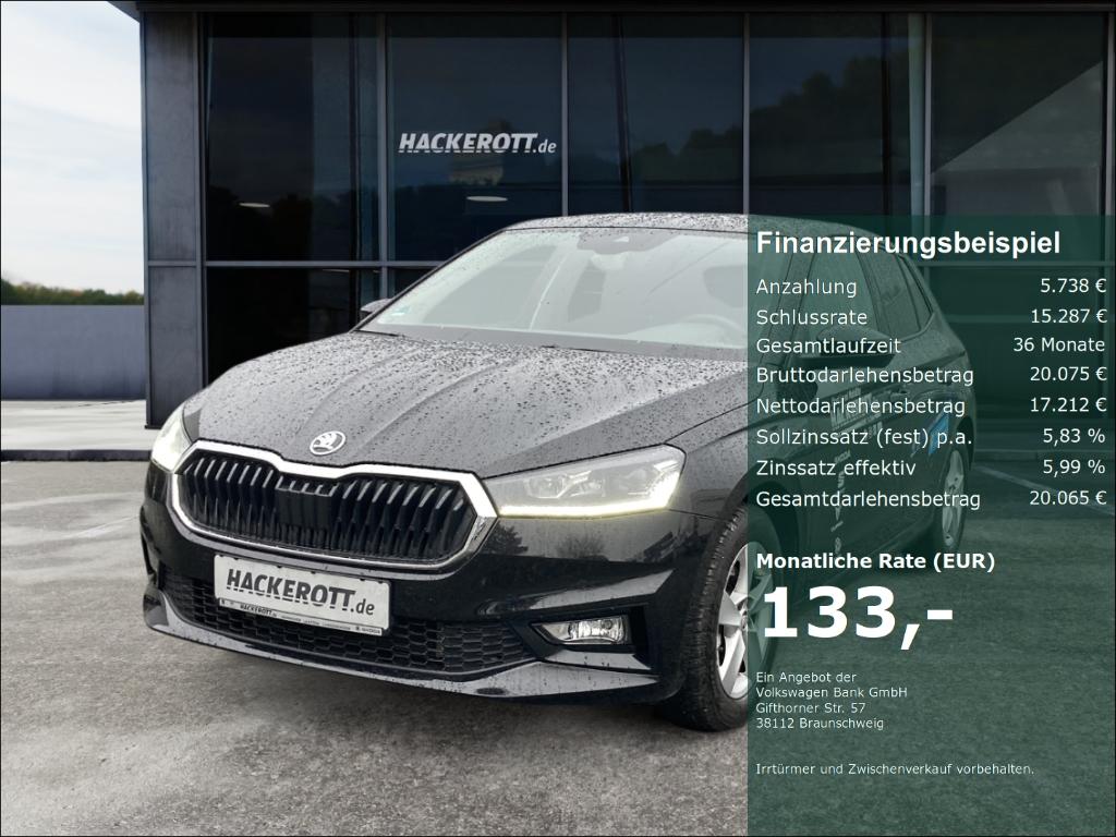 Skoda Fabia Drive 1.0 TSI DSG PDC v+h Smartlink 50L