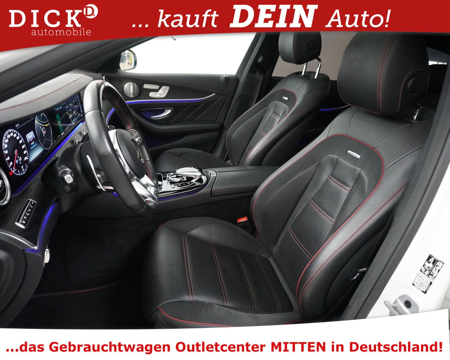Fahrzeugabbildung Mercedes-Benz E53 AMG 4M+ NIGHT+LUFT+PANO+BURM+360+MEMO+20+VOL