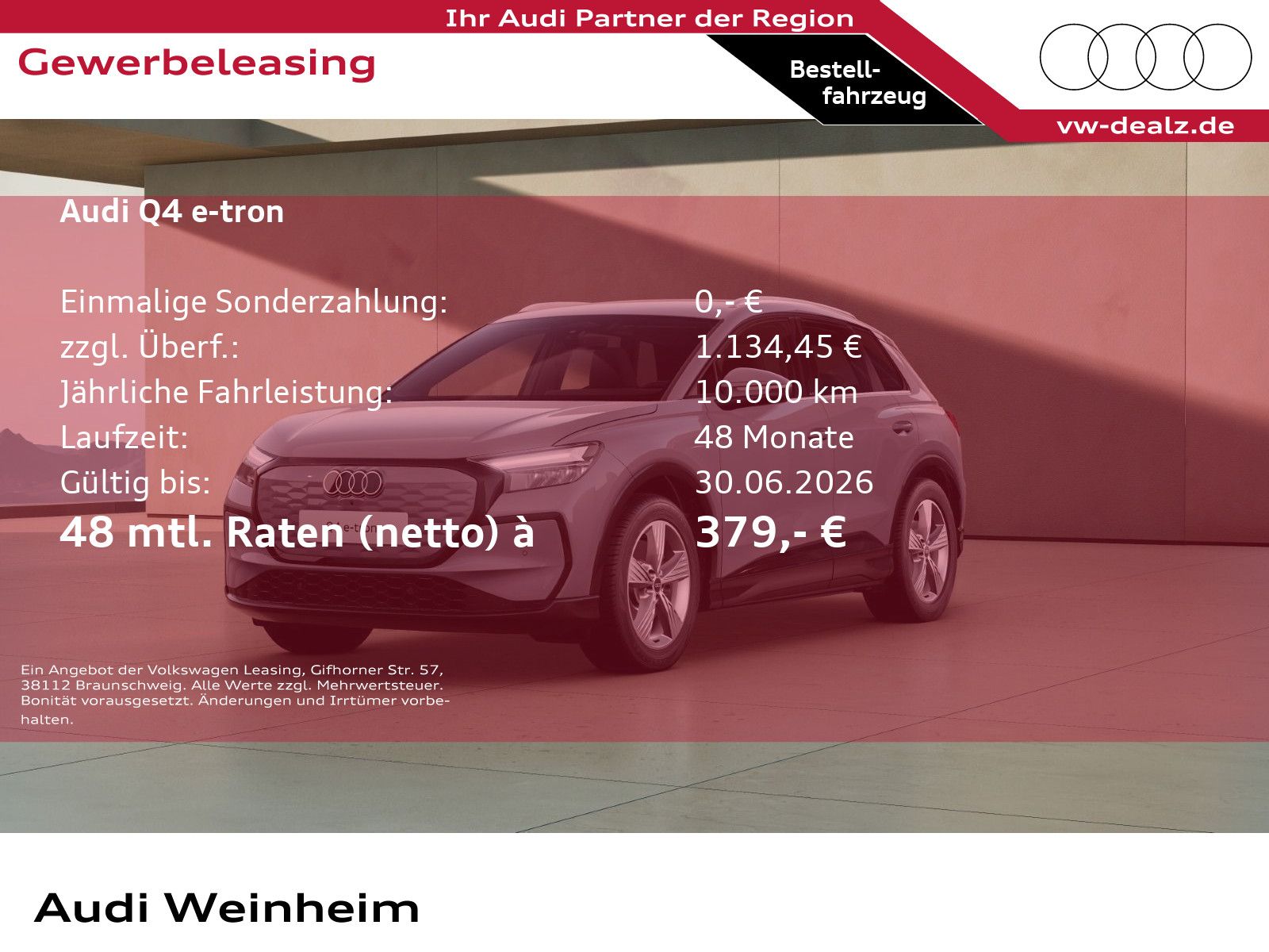 Audi Q4 SUV e-tron