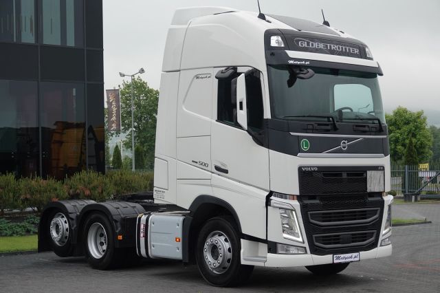 Volvo FH 500 / 6x2 / BOOGIE / Oś podnoszona / 3 osiowy