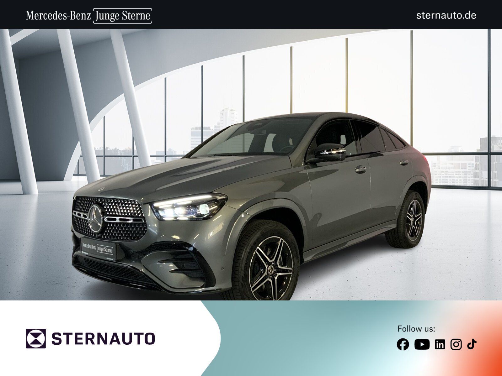 Mercedes-Benz GLE 300 d 4M Coupé AMG Standheiz Pano Airm Night