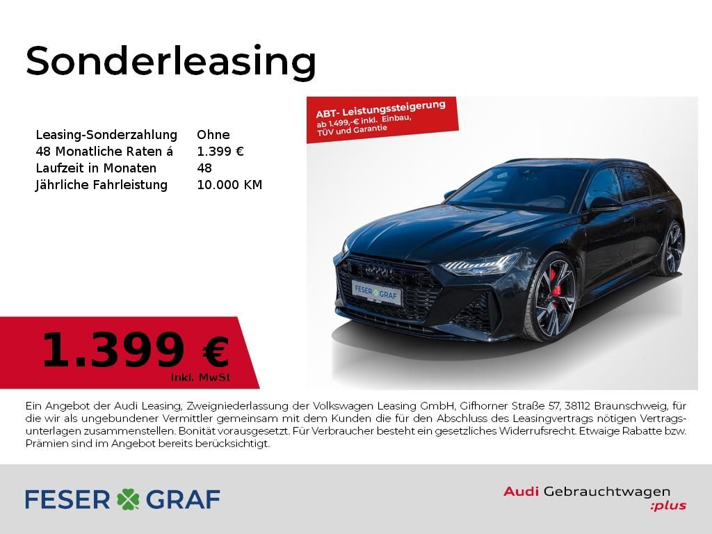 AUDI RS6 Avant Dyn+/Keramik/Vmax305/HuD/Kameras/SpAgA