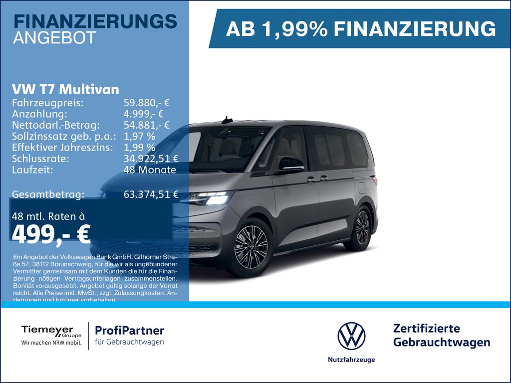 Image of Volkswagen T7 Multivan