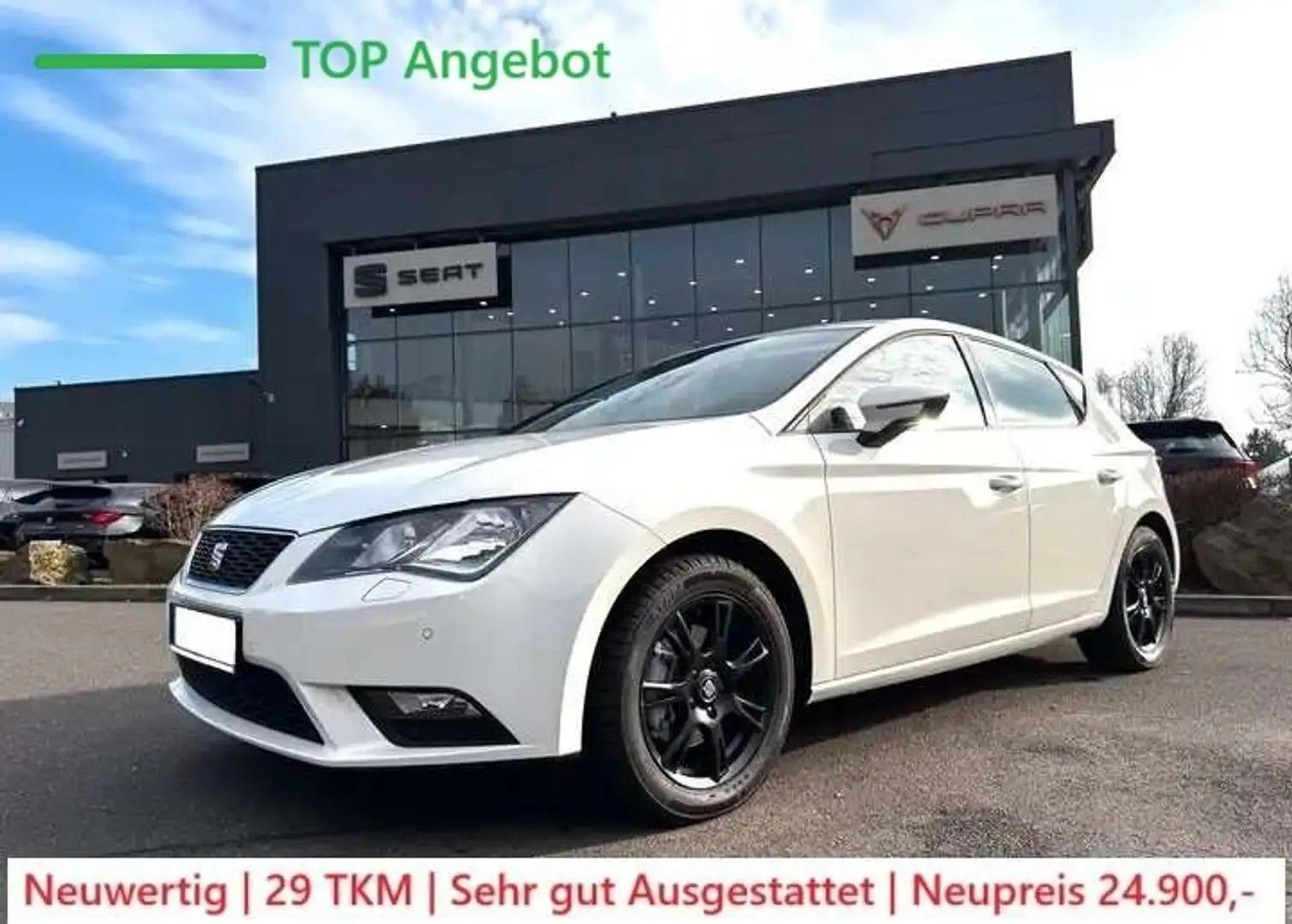 SEAT Leon 1.4 TGI neuwertig, 1. Hand, Scheckheft