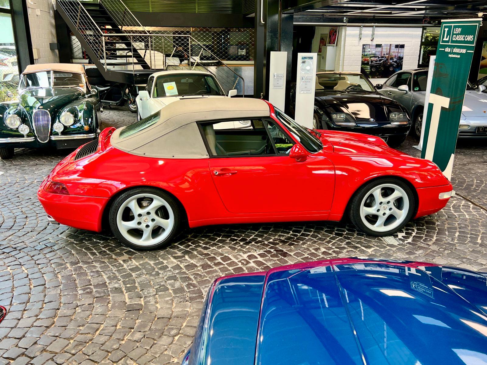 Porsche 993 911 Carrera 2 Cabrio Scheckheft