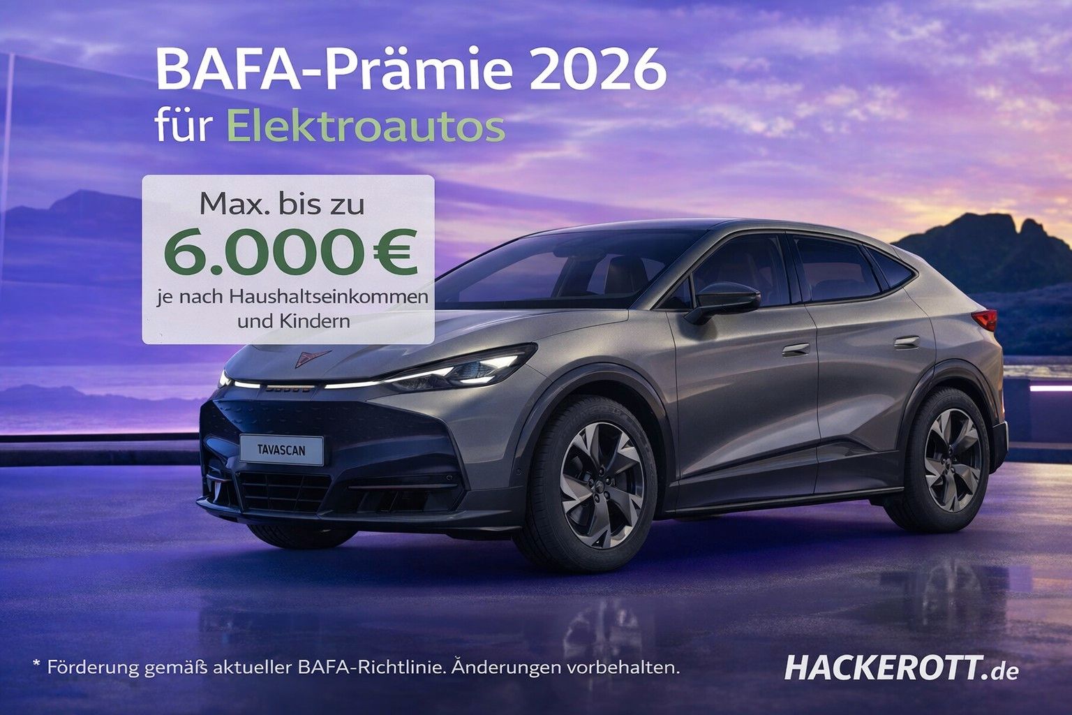 Cupra Tavascan Endurance210 kW (286 PS) 77