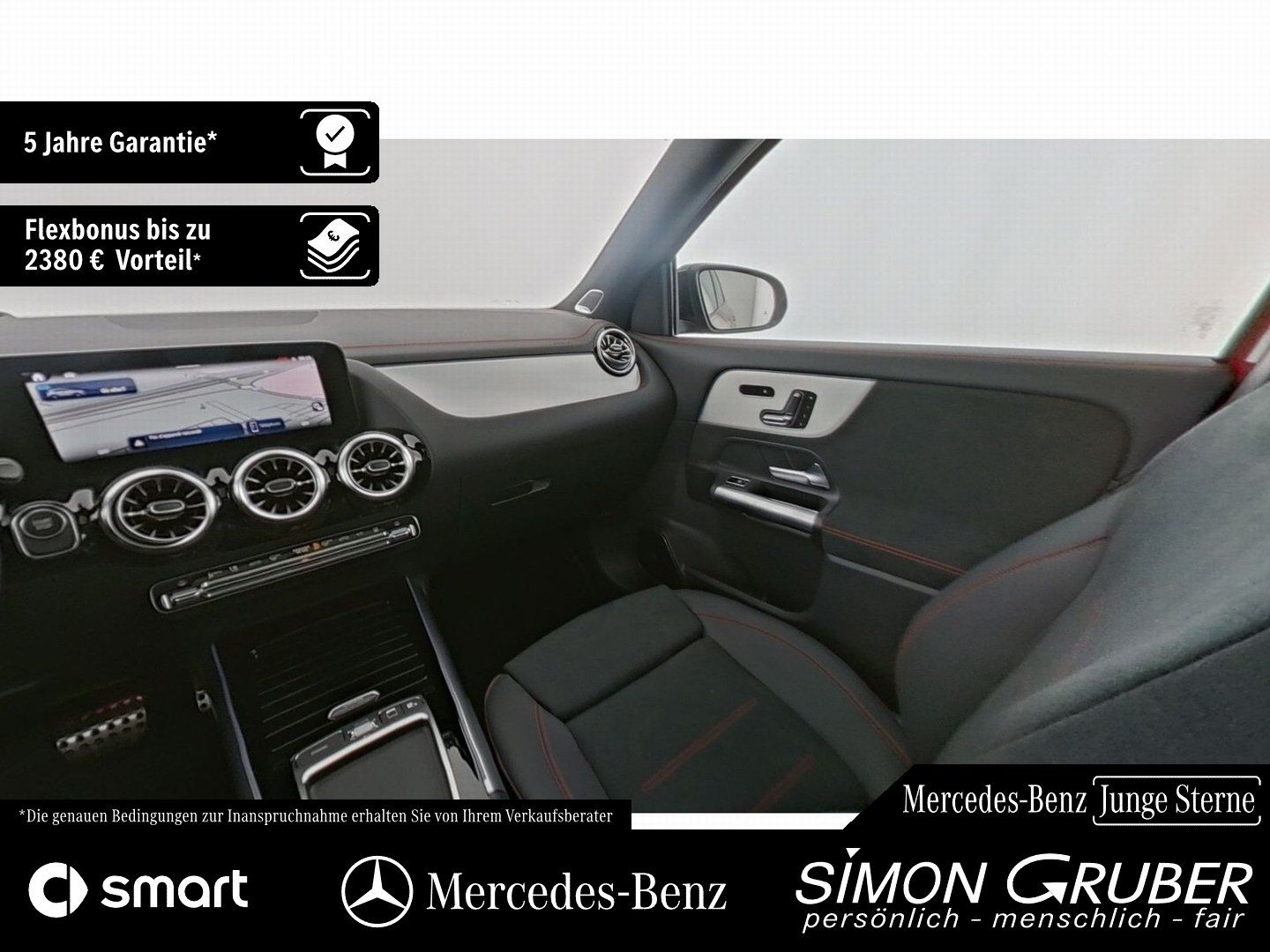 Fahrzeugabbildung Mercedes-Benz EQA 300 4M AMG Night Pano Burm HUD 360 Memory