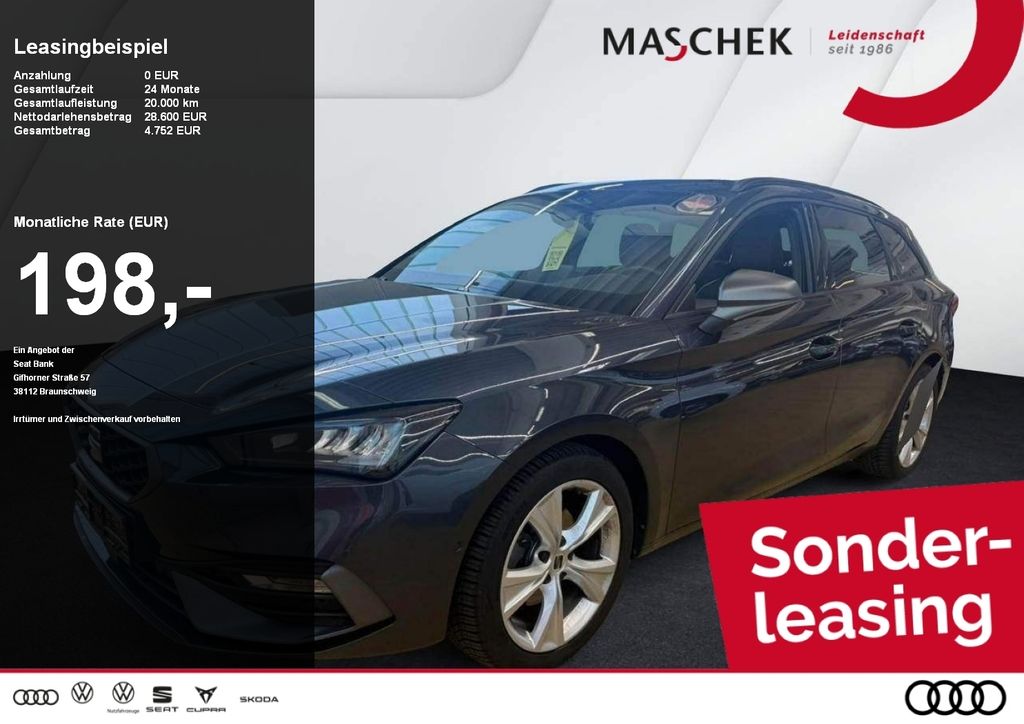 Leon ST FR Sonderleasing 1.5 eTSI DSG Navi RearV