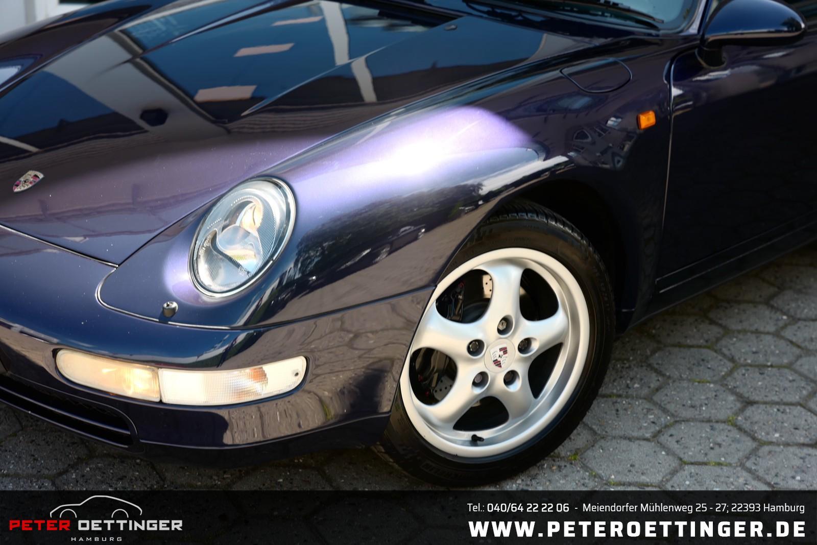 Porsche 993 Carrera Coupe Scheckheftgepflegt, Tiptronic
