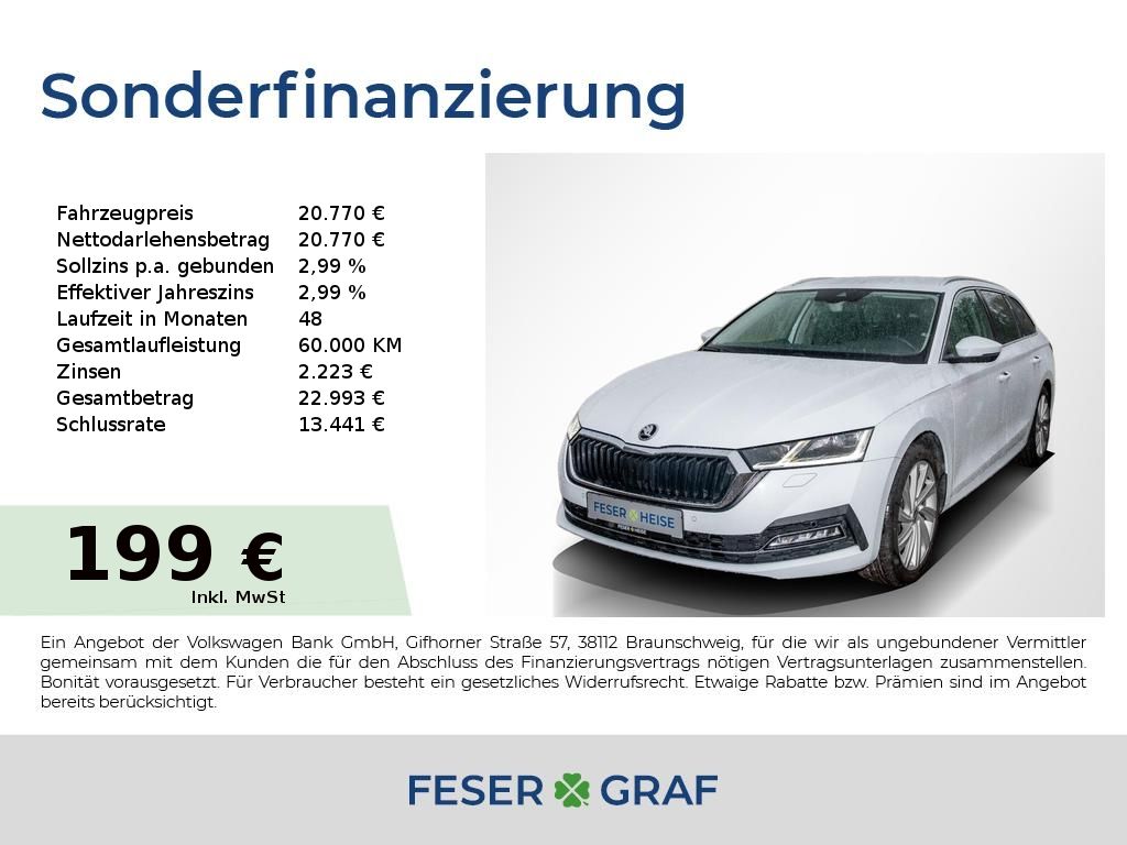 Skoda Octavia Combi 2.0 TDI DSG Style LED*Shzg*RearVie