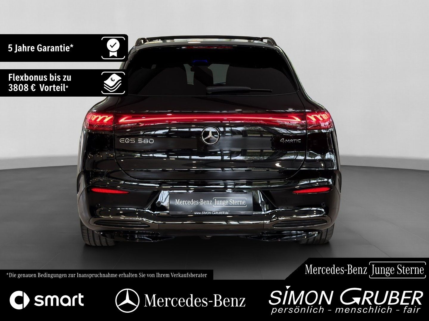 Fahrzeugabbildung Mercedes-Benz EQS 580 4M SUV AMG Premium+ Massage AHK 7 Sitze