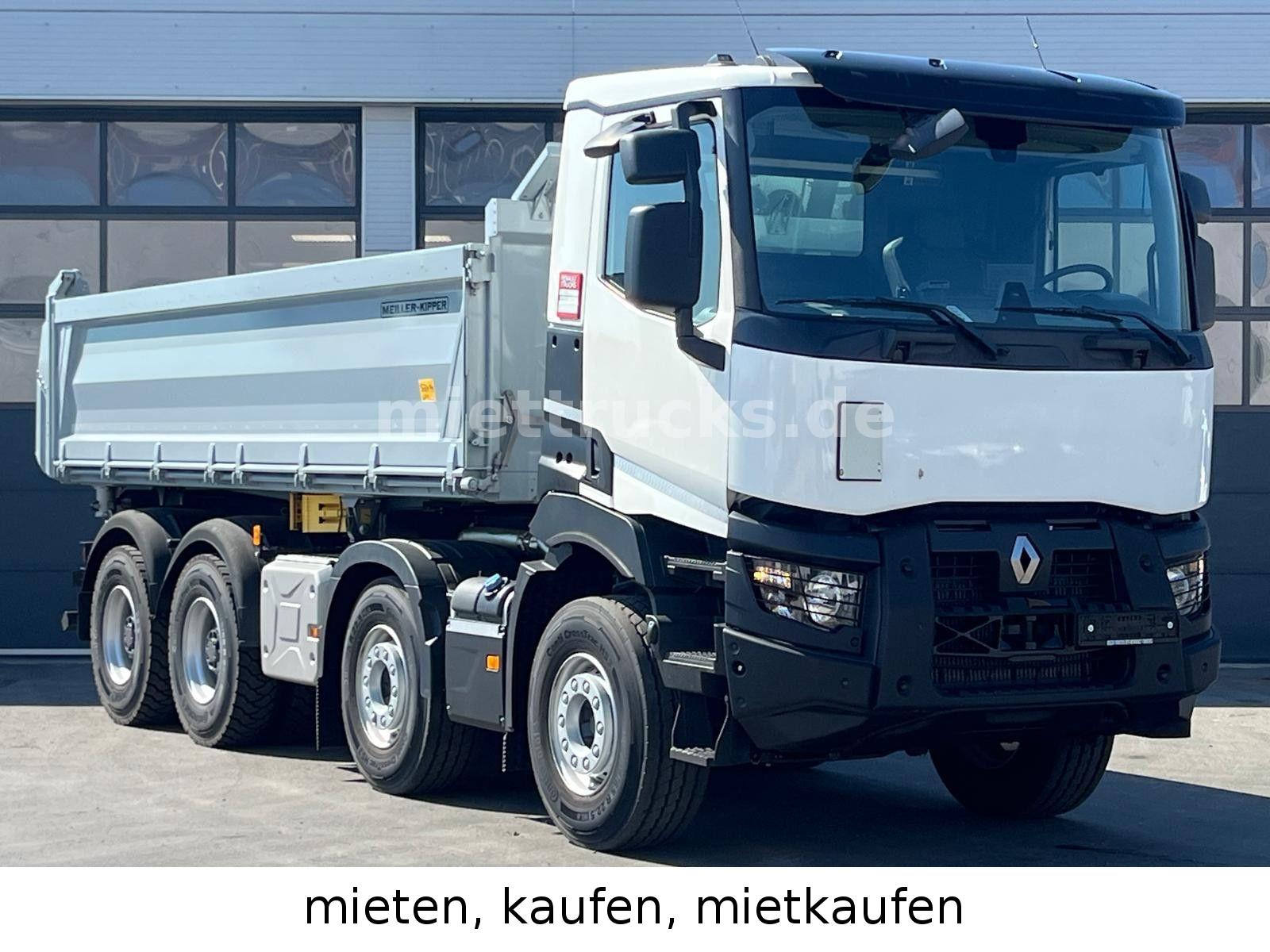Renault C 480 8x4 Meiller Bordmatik, mietkaufen